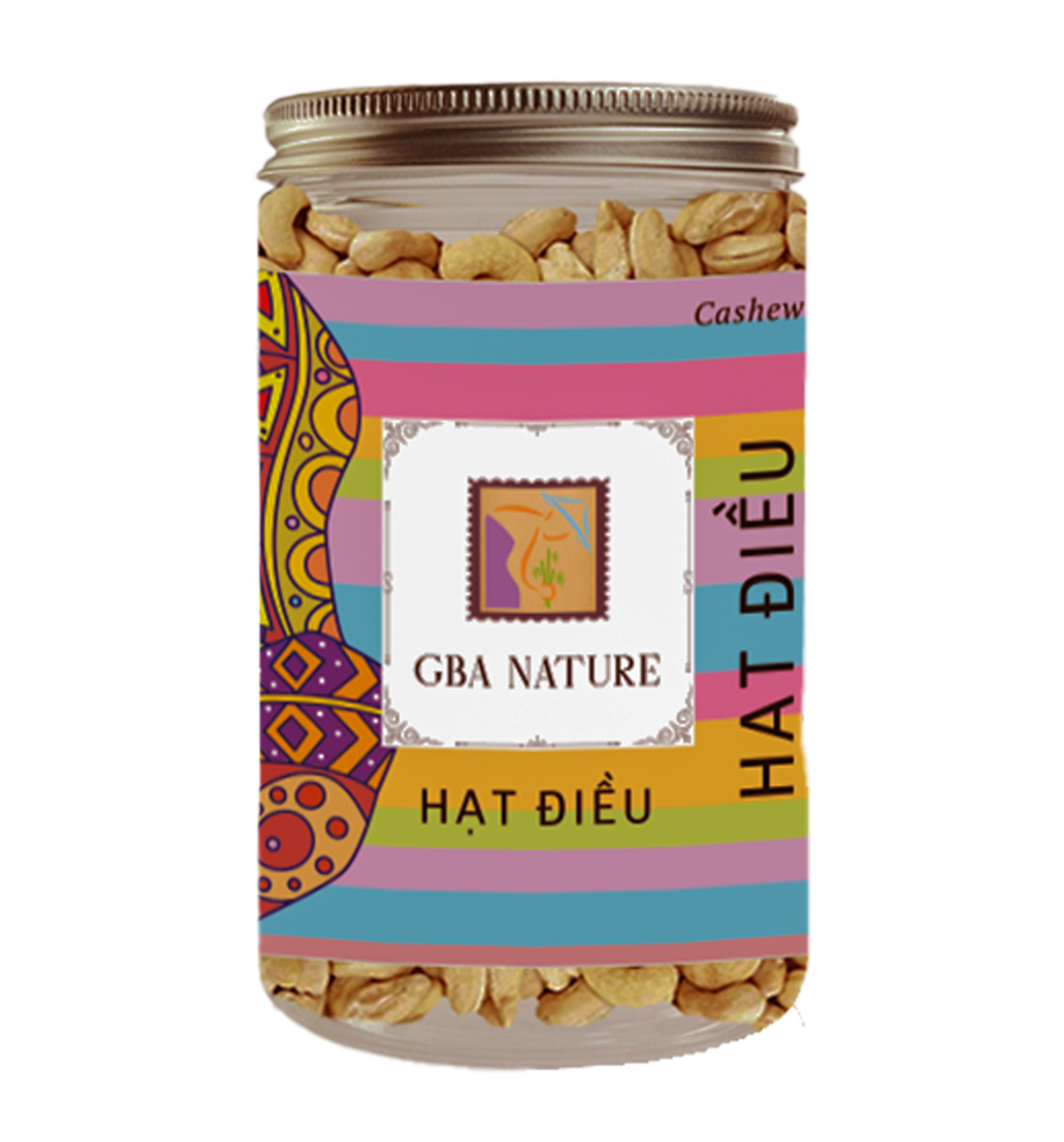 Cashew Nut Packing In Plastic Bottle